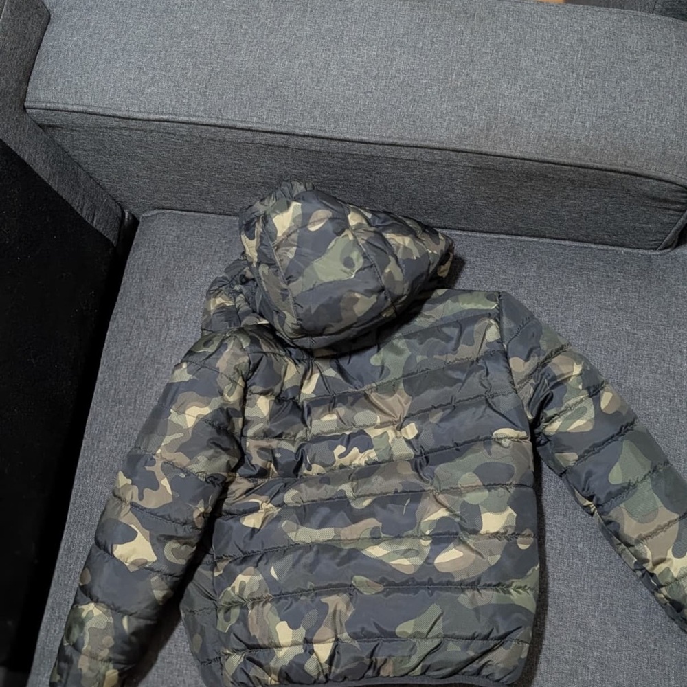 Nike Kids Camouflage Puffer Jacket